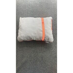 Therm-a-Rest Compressible Travel Pillow Orange Grey Camping Backpacking Made USA